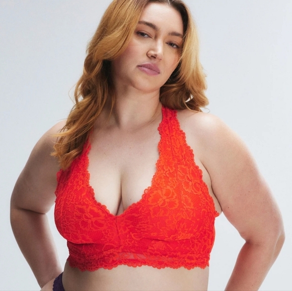 NWT Savage X Fenty floral racerback wireless bralette in sz 2X (3 colors) - Picture 5 of 8